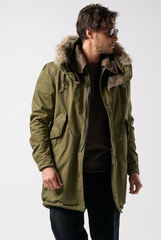 ONEEIGHT ｜M65 fishtail parka［khaki］