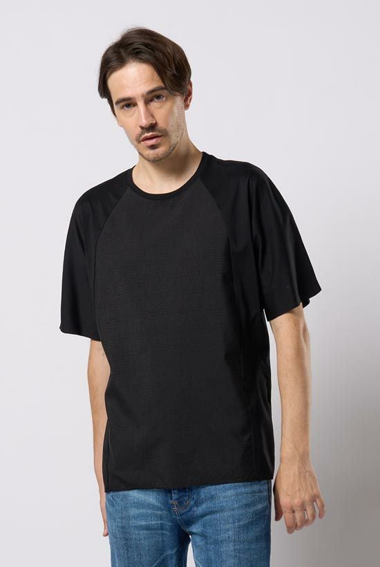 ONEEIGHT ｜combination dolman S/S［black］