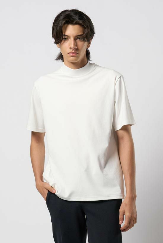 KURO (クロ) バックネックオープンLSカットソー アイボリー 1 KURO (クロ) ① バックネックオープンLSカットソー レディース